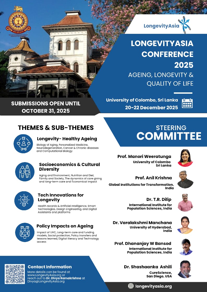 2nd International Conference on Aging, Longevity and Quality of Life